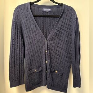 Jones New York Navy Women's Cardigan